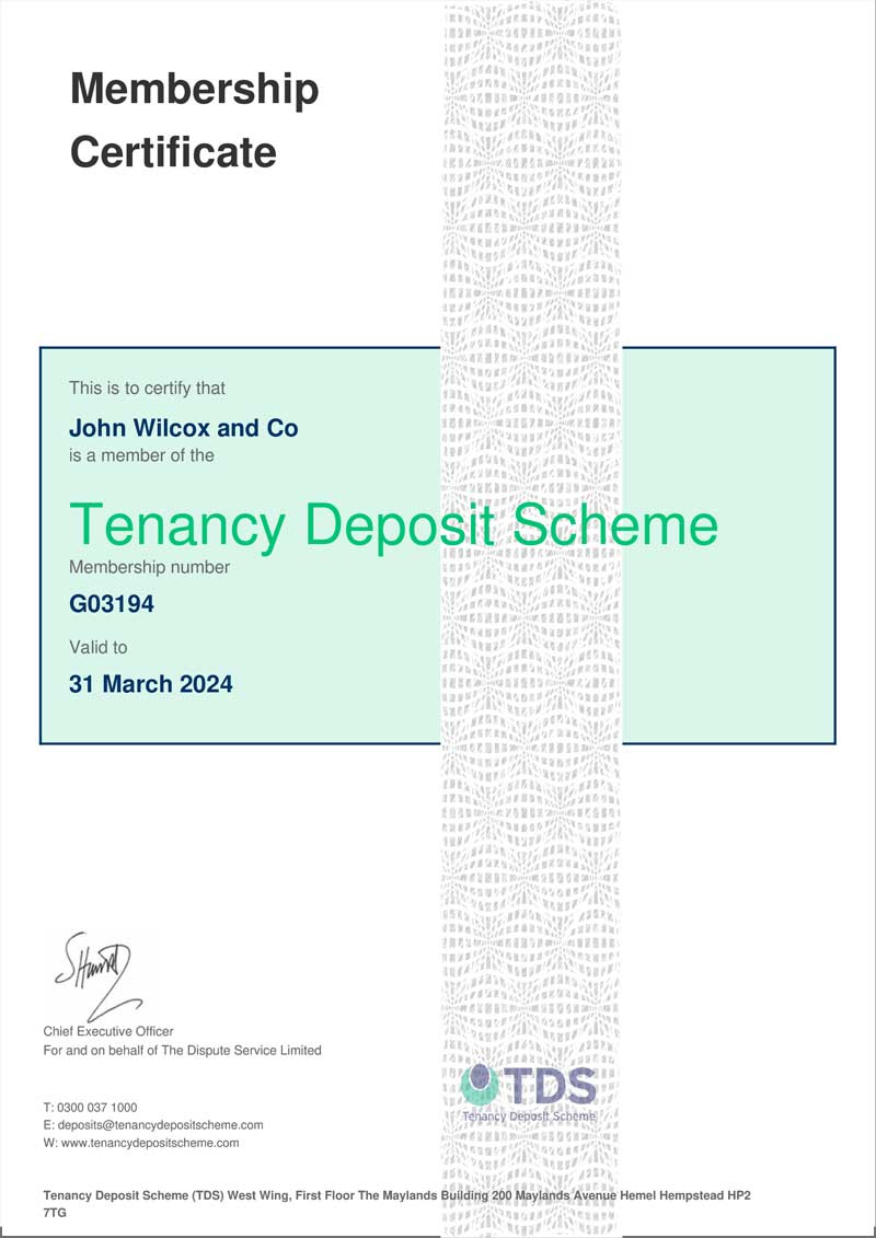 TDS Certificate Cover